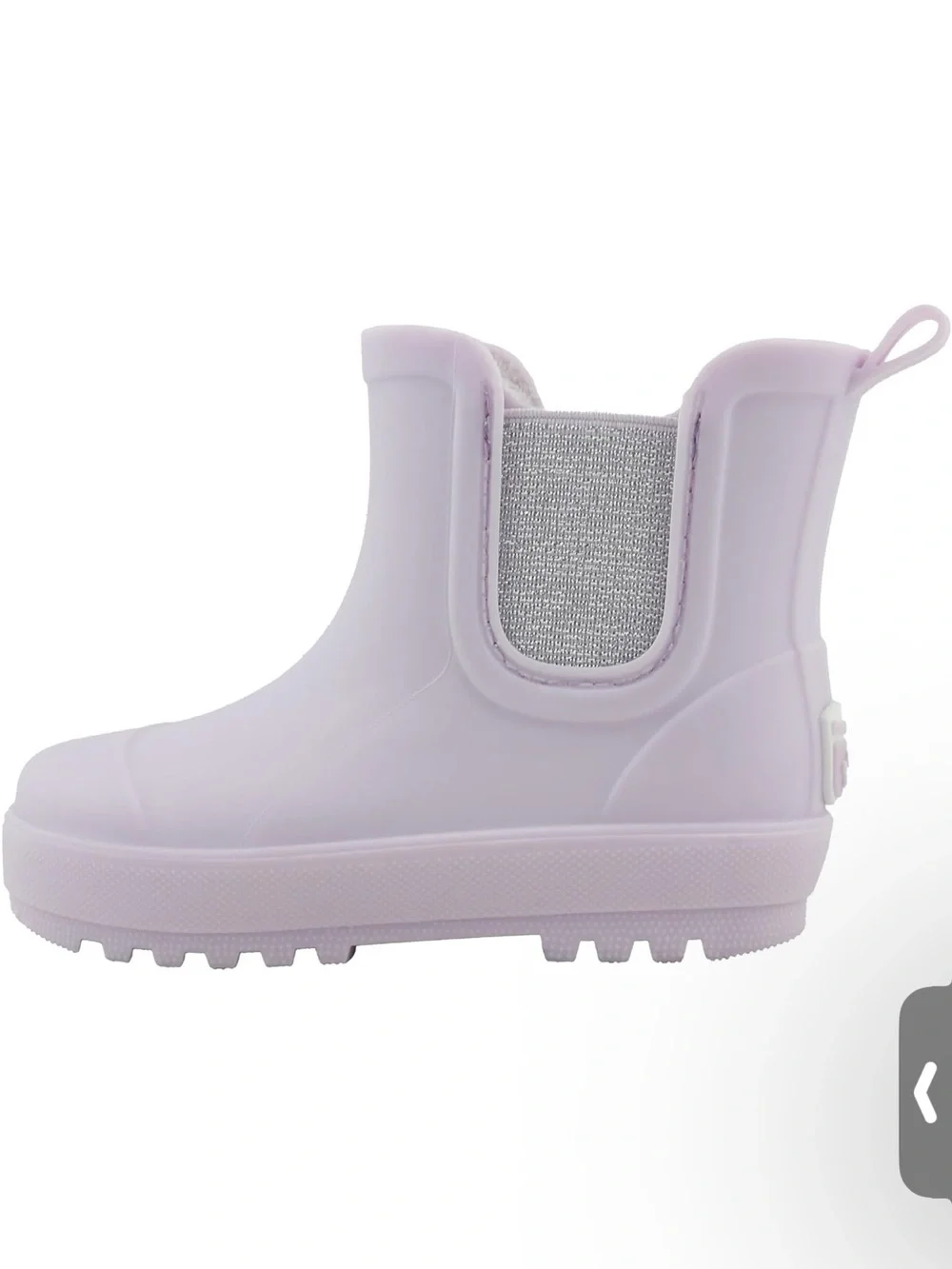 BEARPAW Kids' Chelsea Boots with Faux-Fur Lining – Waterproof Rubber Size 10